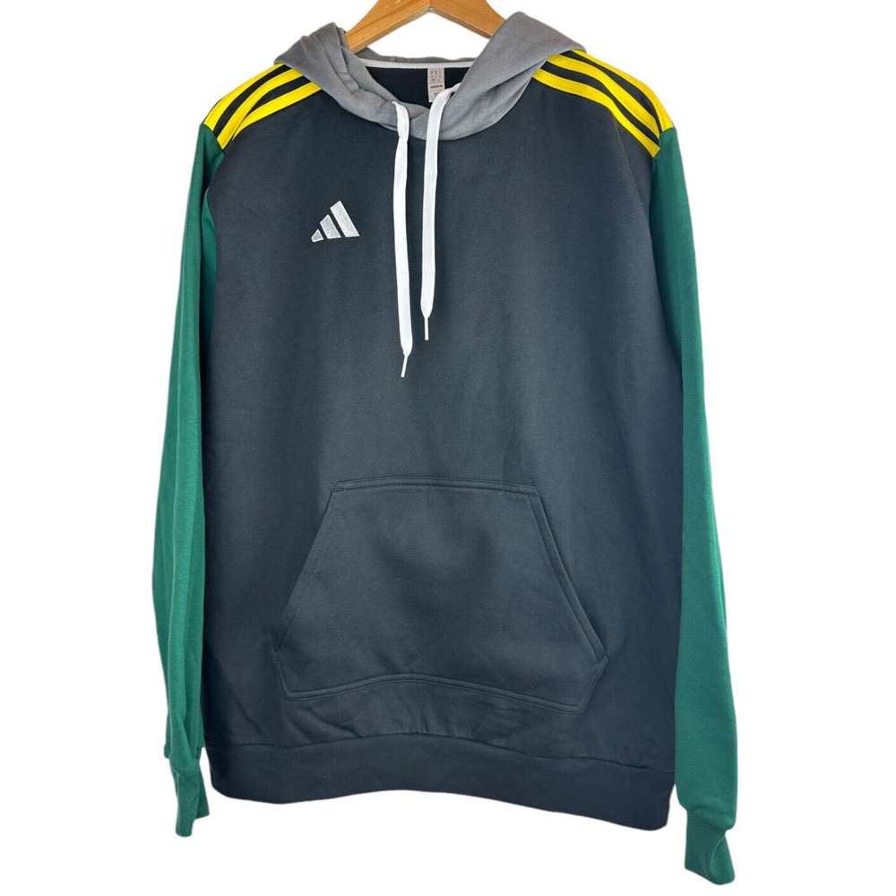 New Adidas Entrada 22 Hoody Colorblock Sweatshirt Pullover Hoodie Rare SAMPLE - Picture 2 of 10